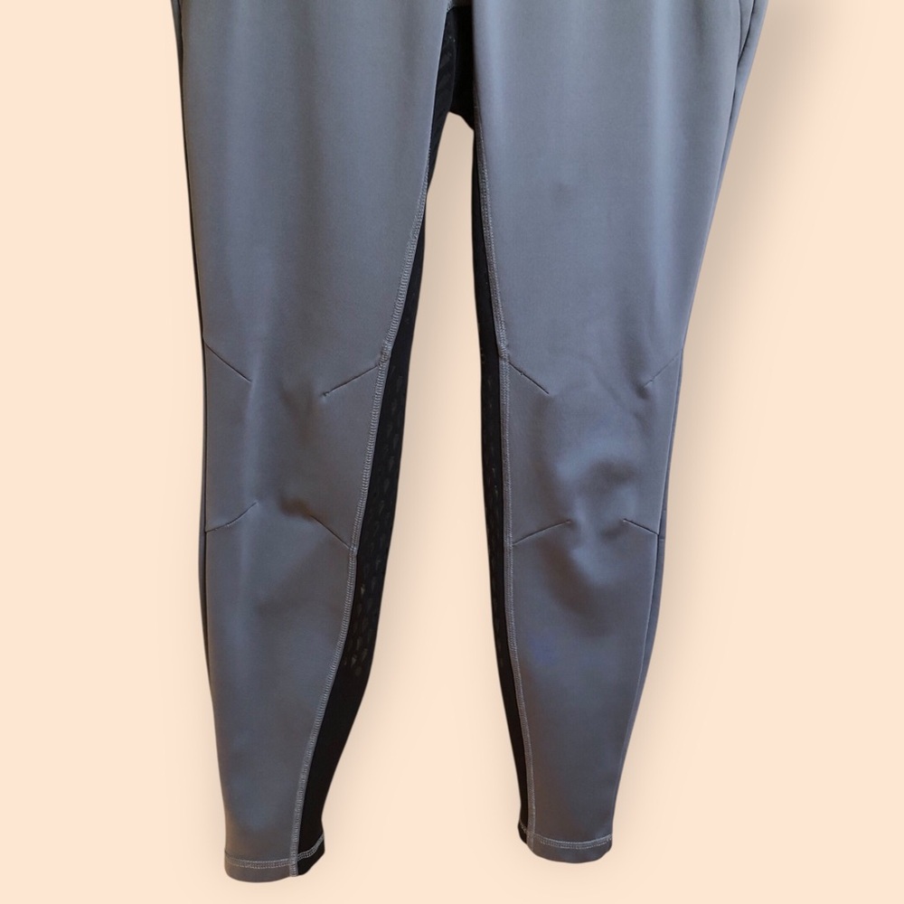 KERRITS Women’s Riding Pants Grey Black Equestrian Horses Riding Comfort Large - Picture 3 of 16